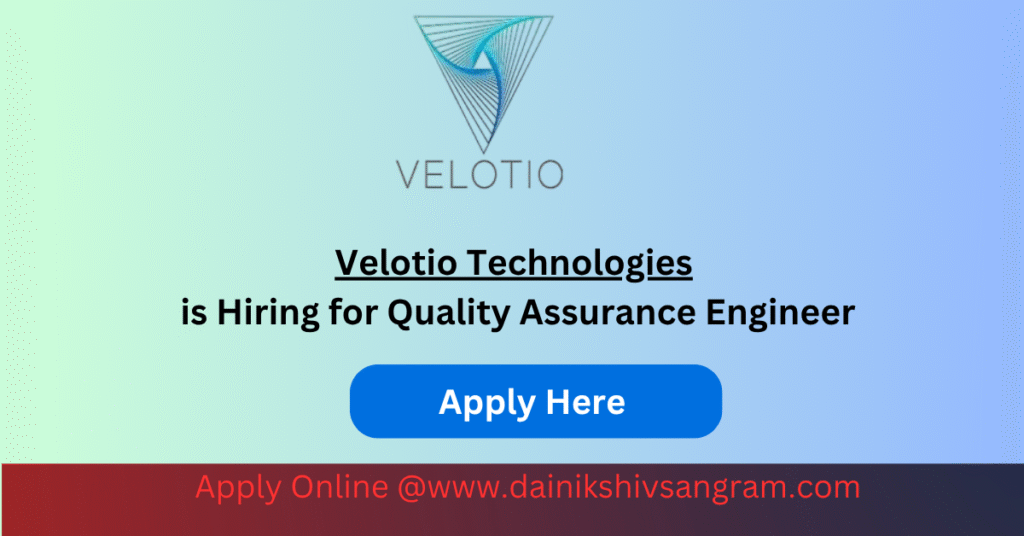 Velotio Technologies is Hiring for Quality Assurance Engineer